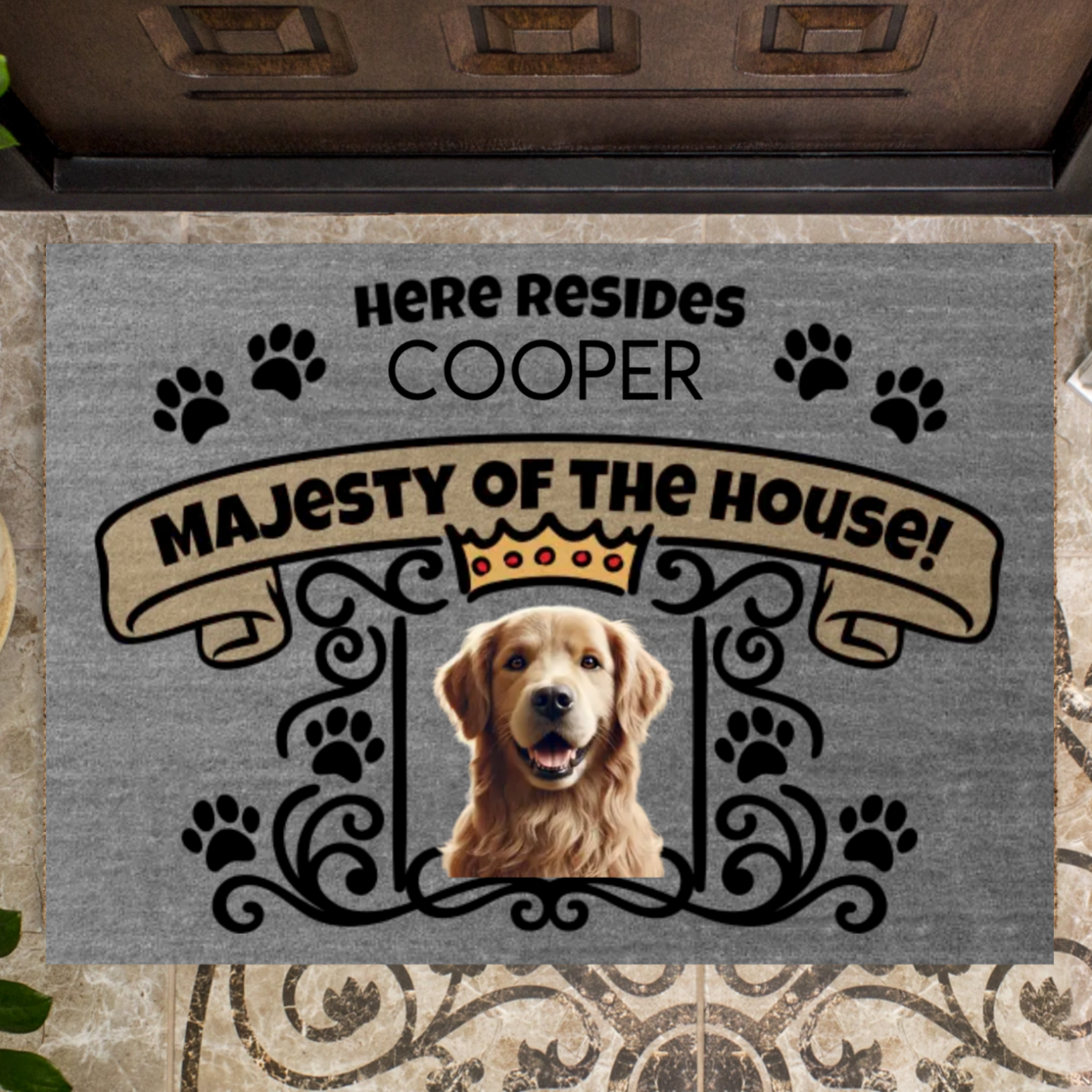 Here resides the majesty of the house!
