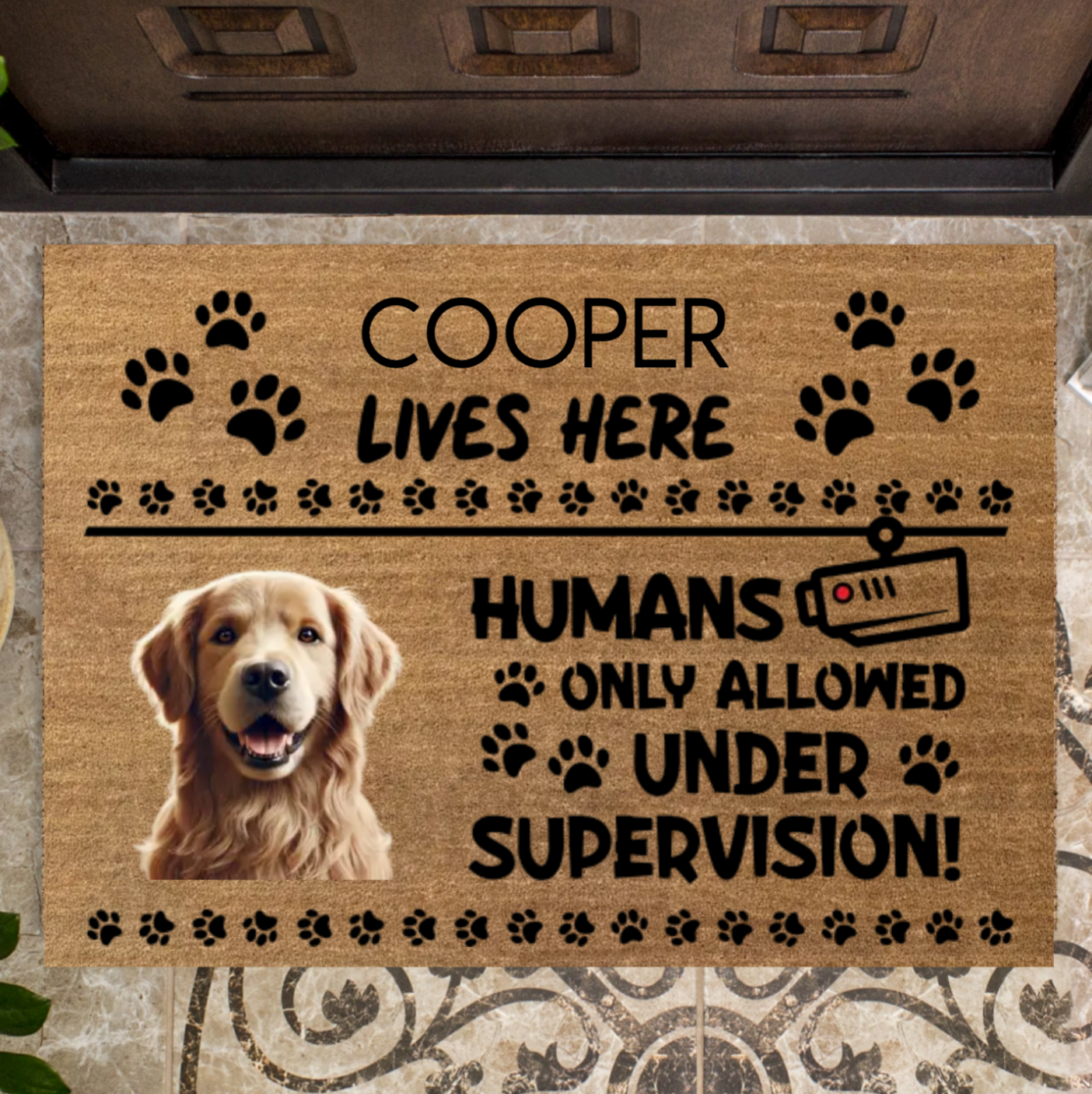 Humans only allowed under supervision!