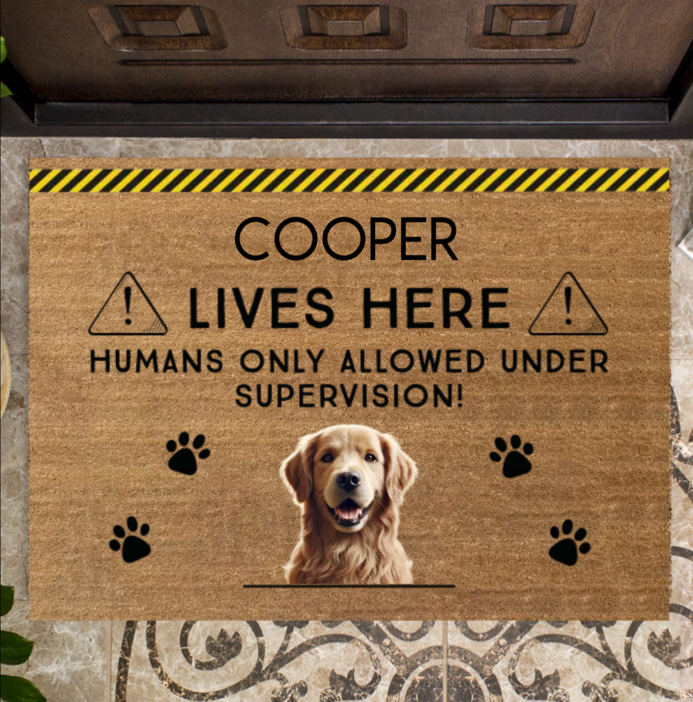 Humans only allowed under supervision!